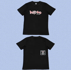 ADWYSD Black Graffiti Graphic Tee