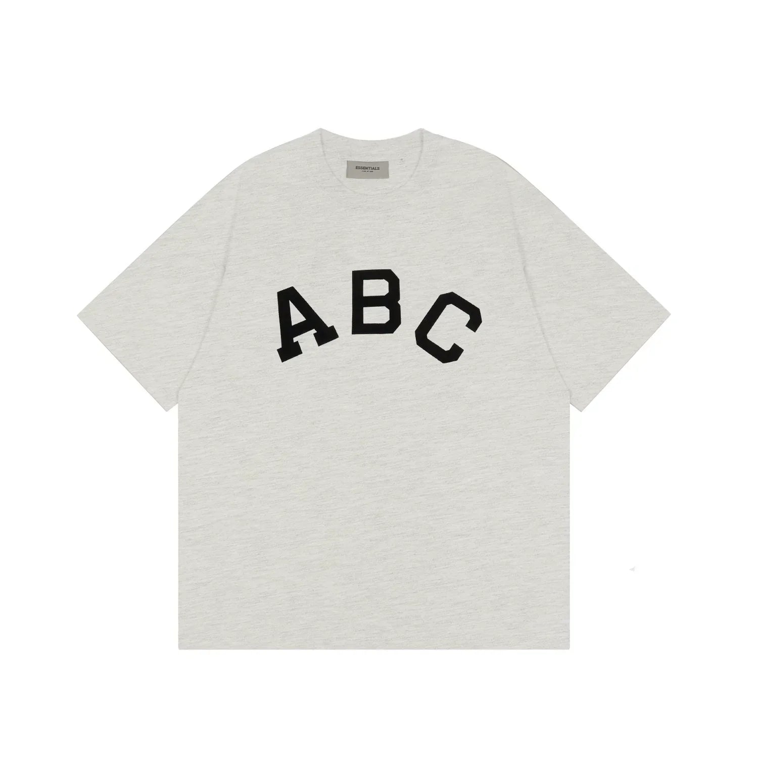 Fear of God Essentials ABC Flocked Tee – Shallow Oats
