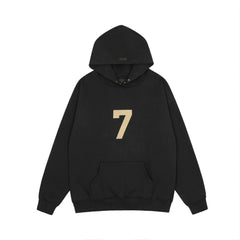 Fear of God Season 7 Number 7 Pullover Hoodie Black
