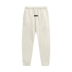 Fear of God Essentials Double Line Hoodie & Sweatpants Set Ivory
