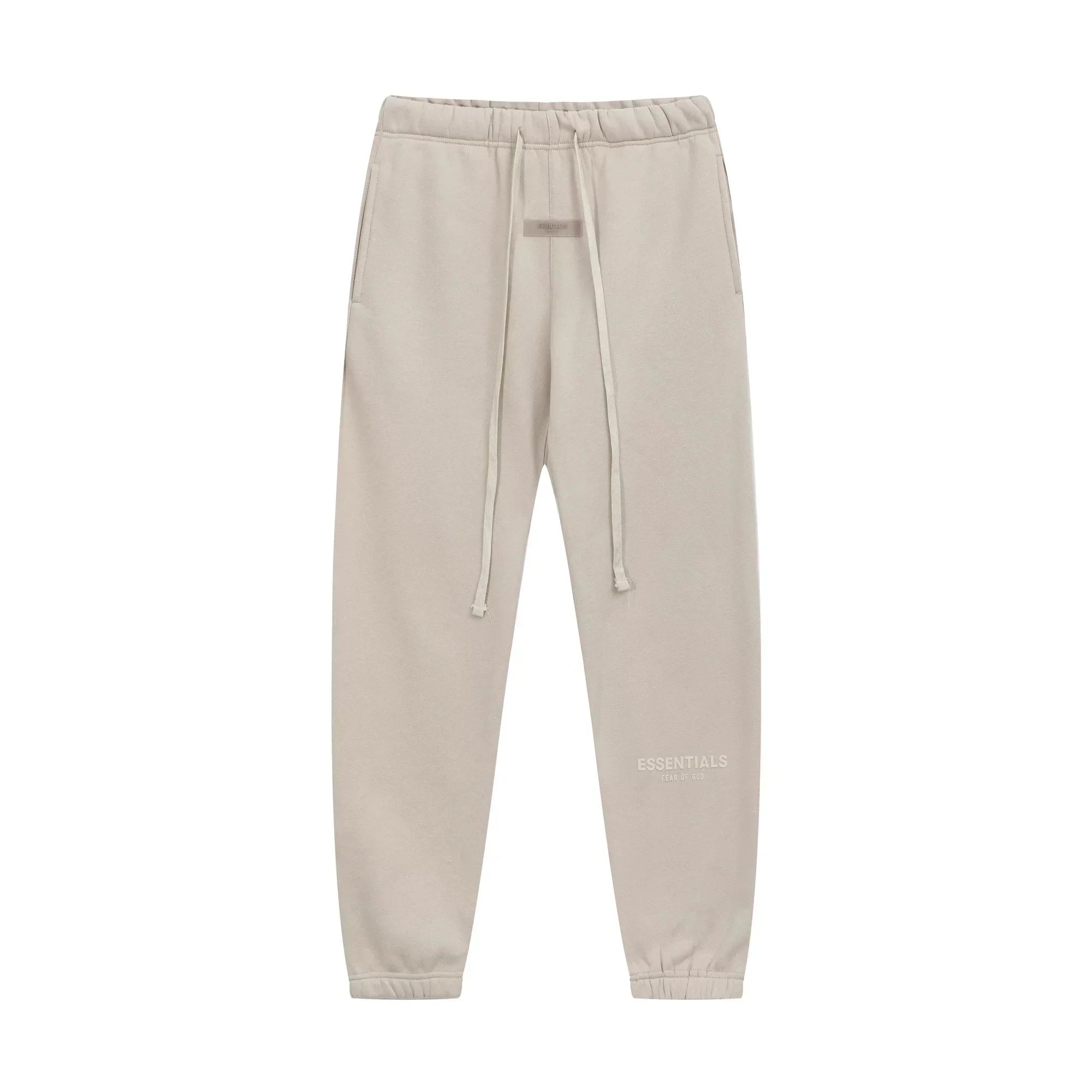 Fear of God Essentials Small Logo Hoodie & Sweatpants Set Sand