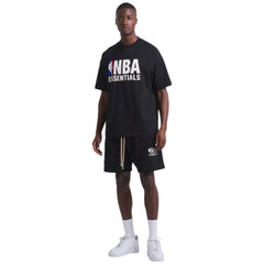 Fear Of God Essentials x NBA Black Shorts